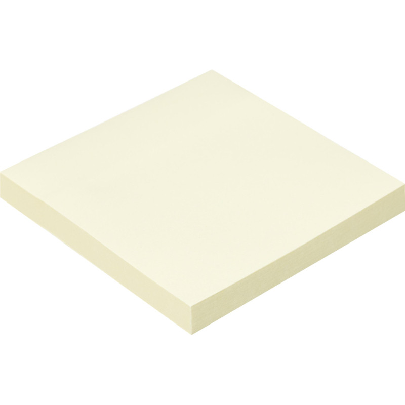 Стикеры КОМУС с клеев.краем 76х76 желтый 100л