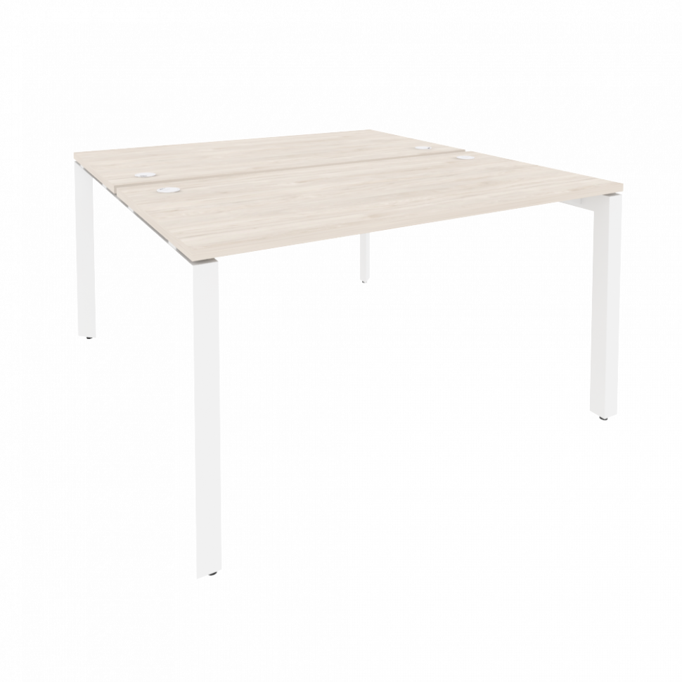 Onix Рабочая станция на П-образном м/к O.MP-D.RS-2.3.7 Денвер Светлый/Металл Белый 1380*1475*750 Onix Рабочая станция на П-образном м/к O.MP-D.RS-2.3.7 Денвер Светлый/Металл Белый 1380*1475*750