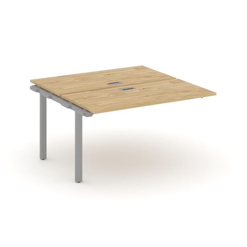 Style Project Проходной наб. элем. SN-59P.DNRS-004 Тиквуд Светлый/Металл Серый/Серебро Заглушка 1580