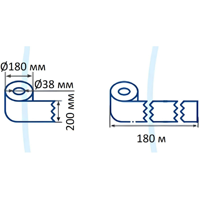 Полотенца бумажные д/дисп. Protissue H1 1сл 180м 6рул/уп C342