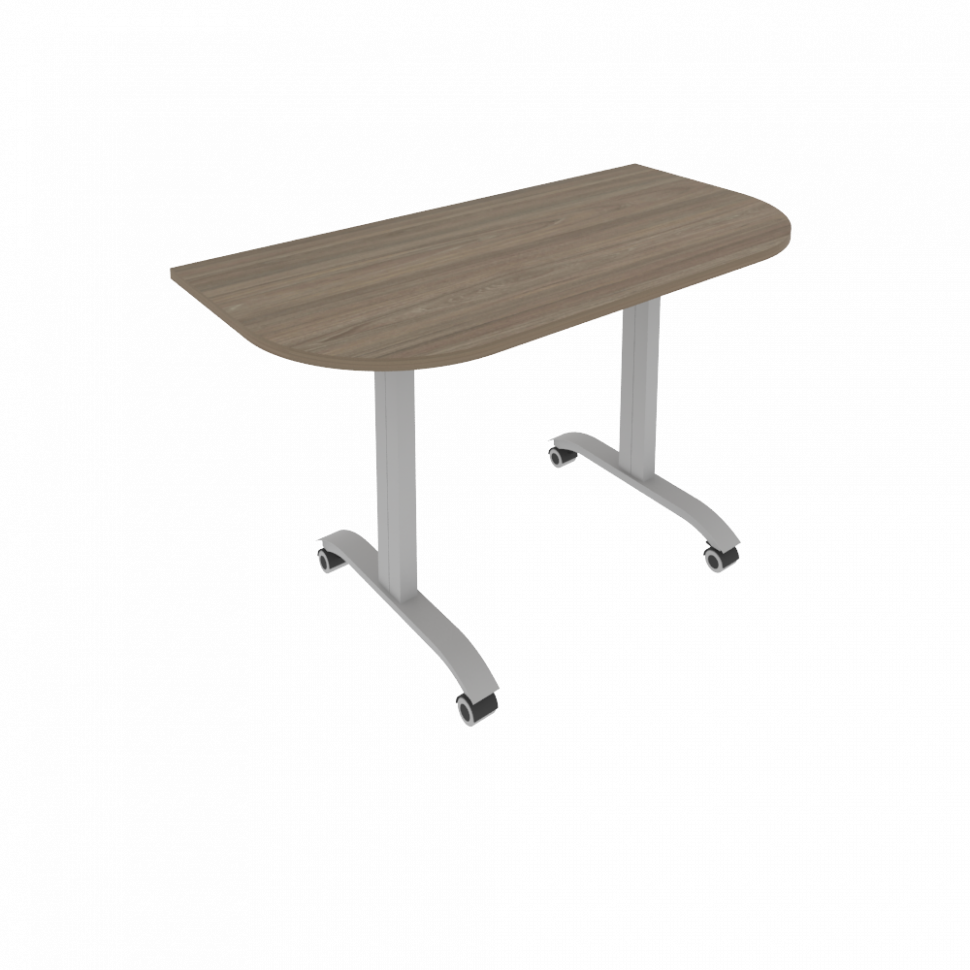 Mobile System Стол складной мобильный СМ-4.1 Вяз Благородный/Металл Серый 1300*650*757