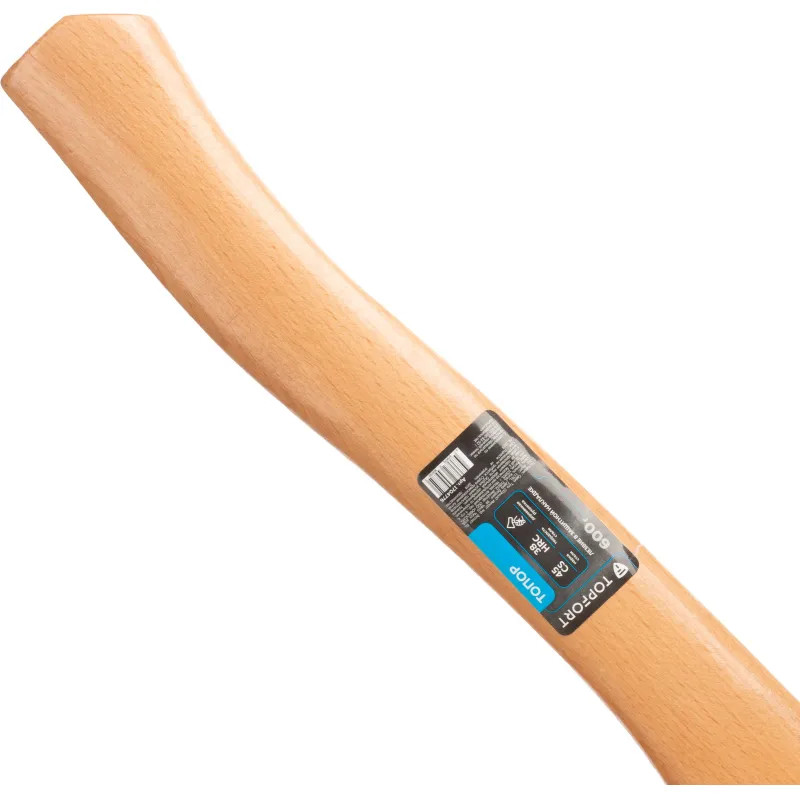 Топор 600 г из углеродистой стали TOPFORT деревянное топорище