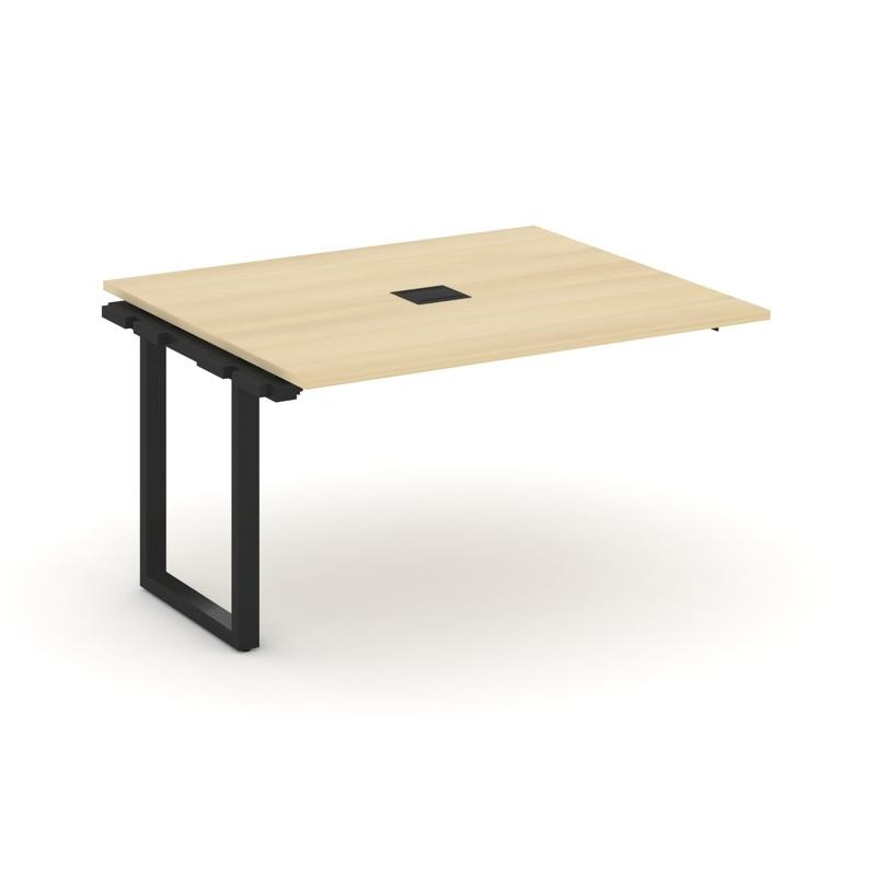 Style Project Проходной наб. элем. перег. стола SN-59O.NSPRG-032 Акация Лорка/Металл Черный 1180*118