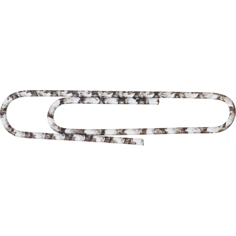 Скрепки Attache Зебра с полимерным покрытием,50 мм,разноцветные,50 шт/уп