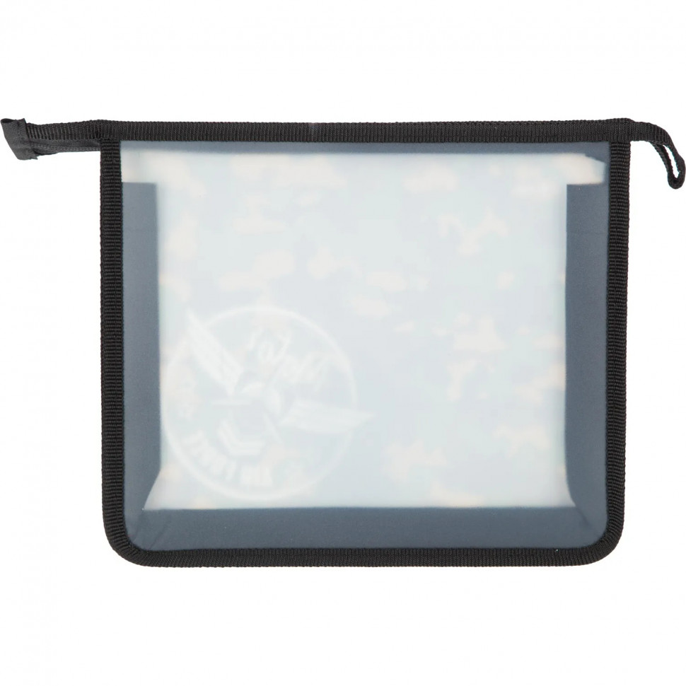 Папка для тетрадей  Military А5 на молнии, пластик, ПТ-713