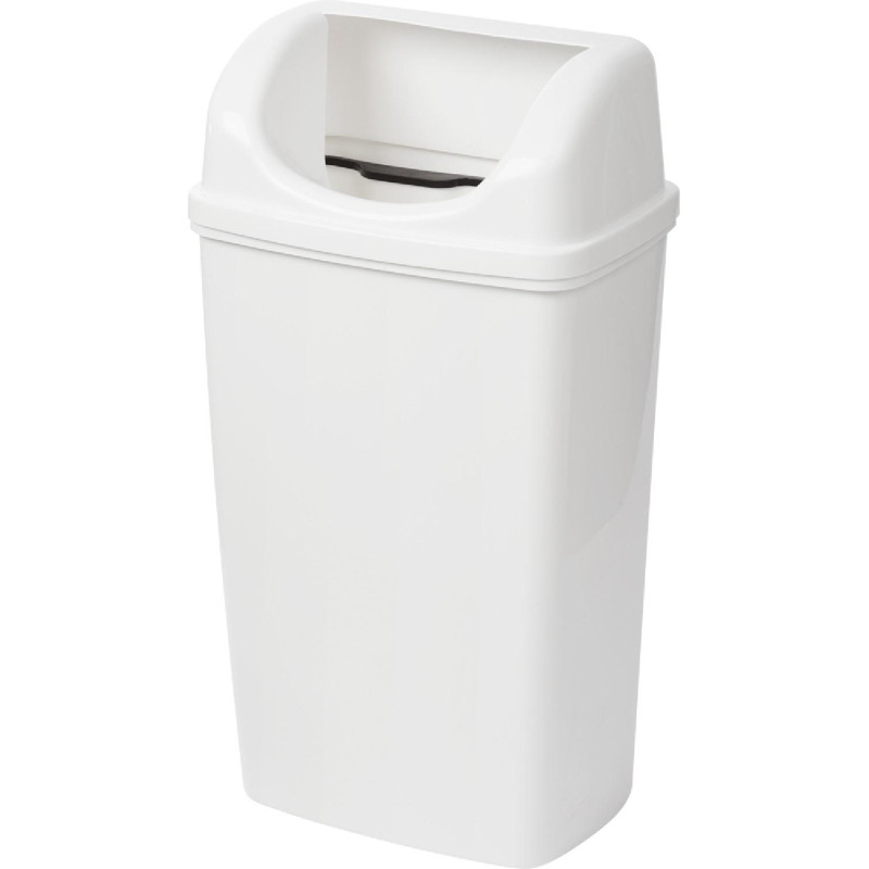 Контейнер для мусора Luscan Professional настенный 50л белый R-3519