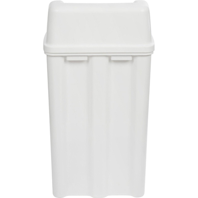 Контейнер для мусора Luscan Professional настенный 50л белый R-3519