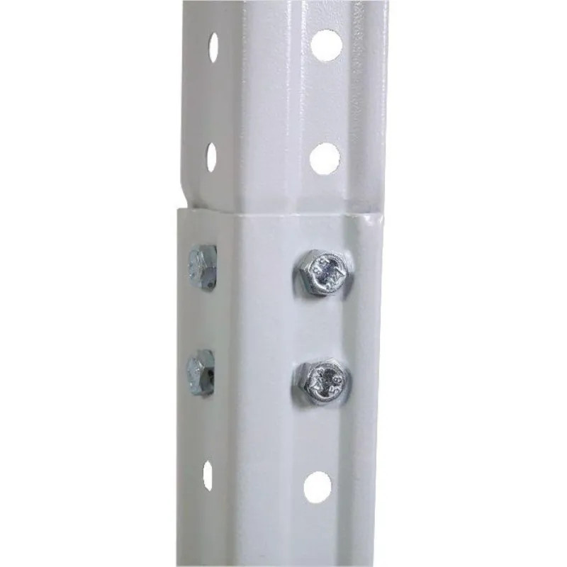 Стеллаж металлический SK6_MZ_СТФЛ 1800х700х300мм,4 полки,разб.стойка(grey)