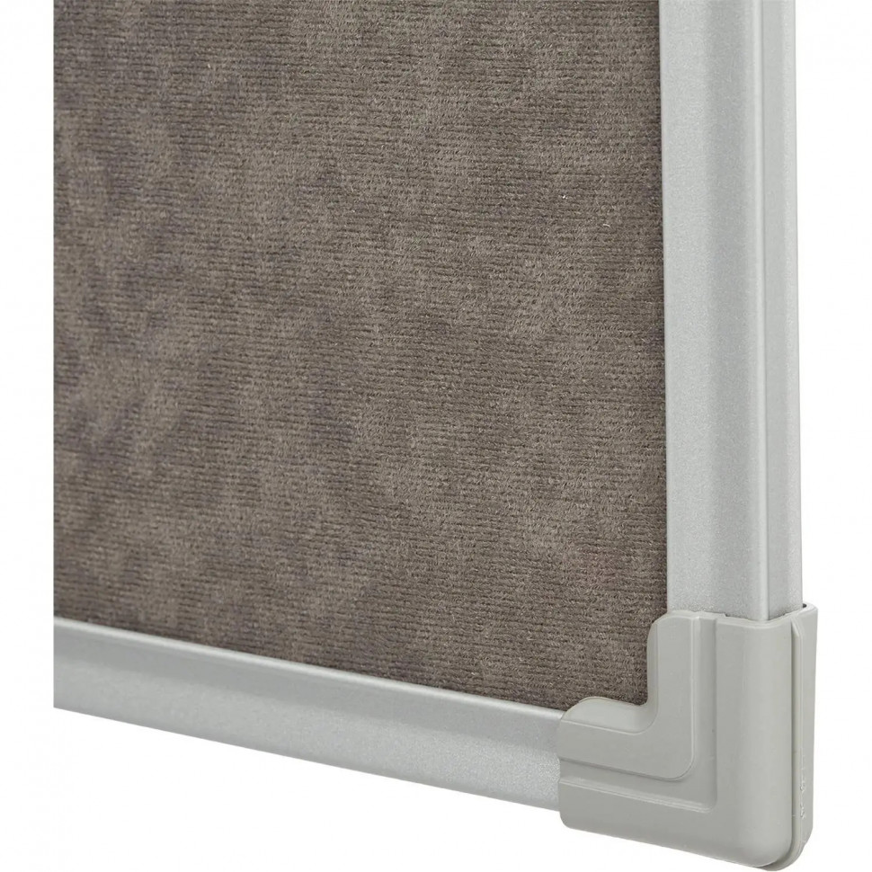 Доска Софтборд текст.100х150 Комус серый агат