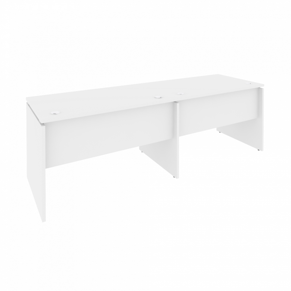 Onix Рабочая станция O.RS-2.2.7 Белый Бриллиант 2360*720*750 Onix Рабочая станция O.RS-2.2.7 Белый Бриллиант 2360*720*750