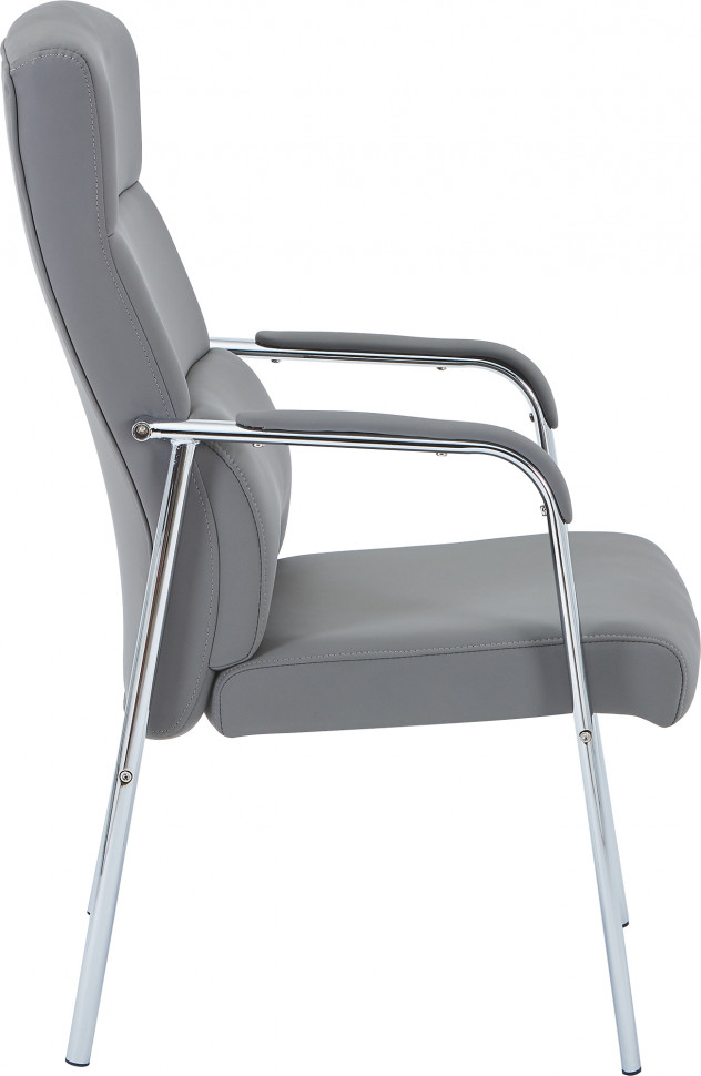 Кресло Everprof City (Сити) Экокожа Серый