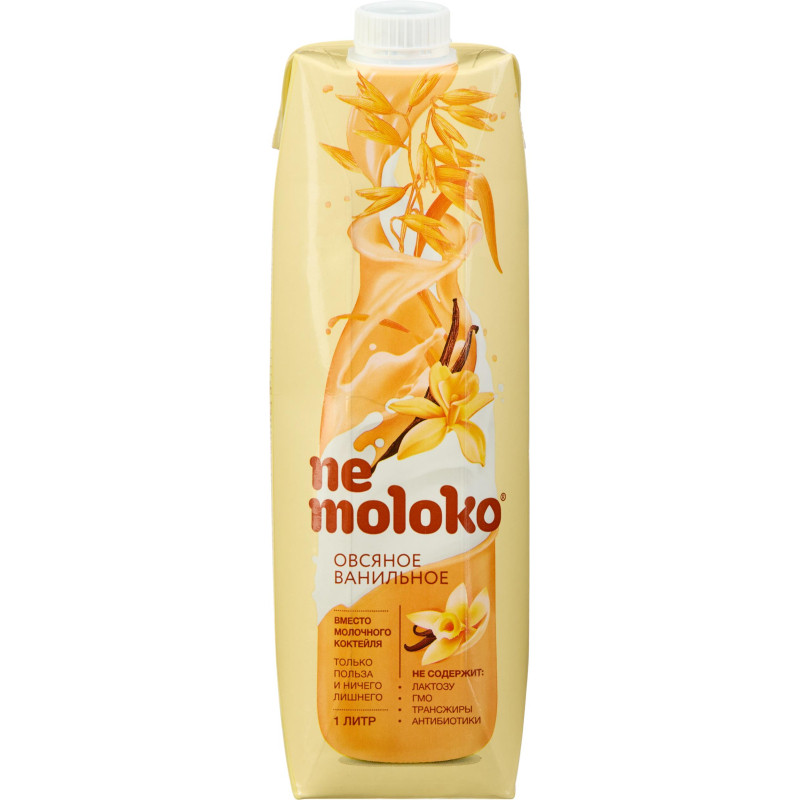 Напиток овсяный Nemoloko Ванильный, 1л