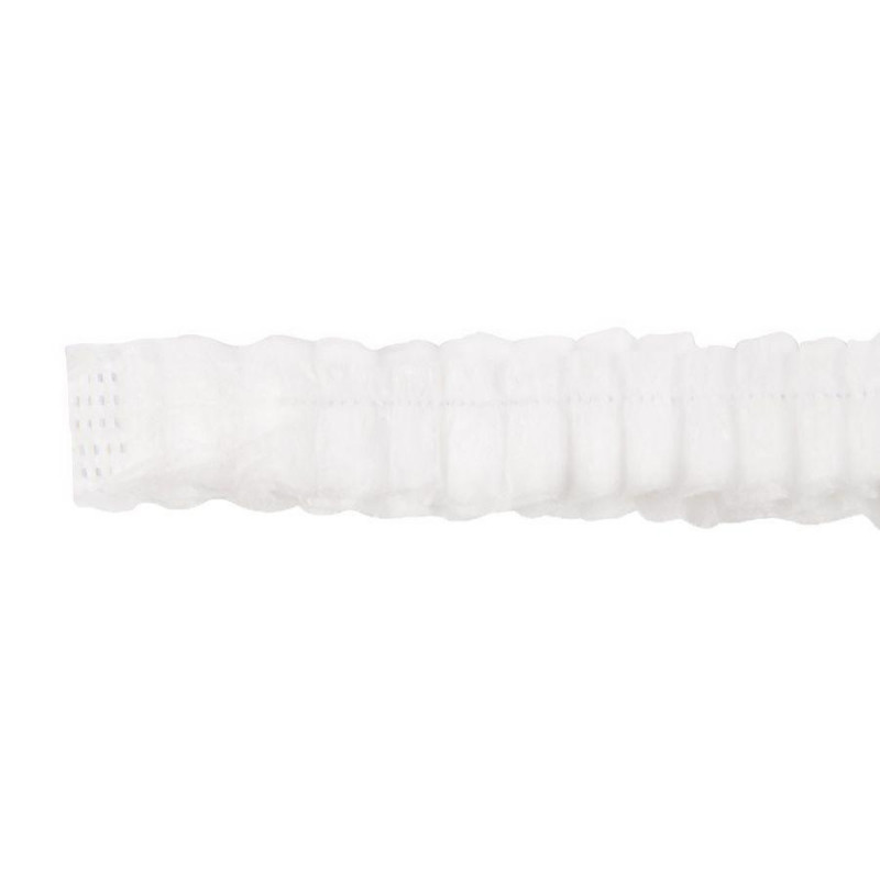 Шапочка -клип одноразовая Шарлотта белая (100 шт/уп)