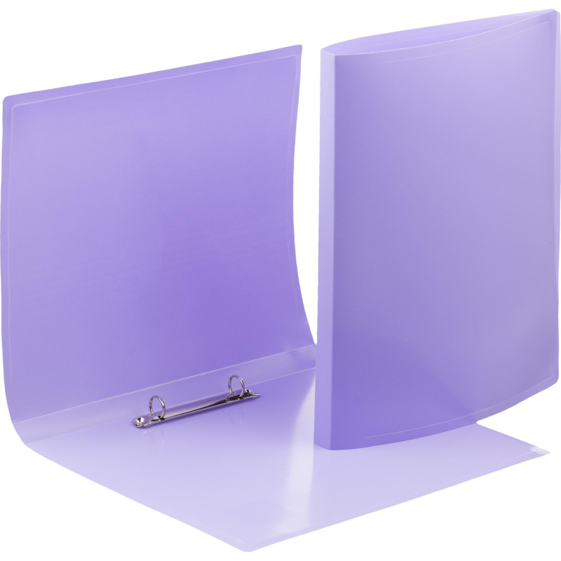 Папка на 2-х кольцах Attache Акварель А4 плотн 350мкм, сиреневая Папка на 2-х кольцах Attache Акварель А4 плотн 350мкм, сиреневая