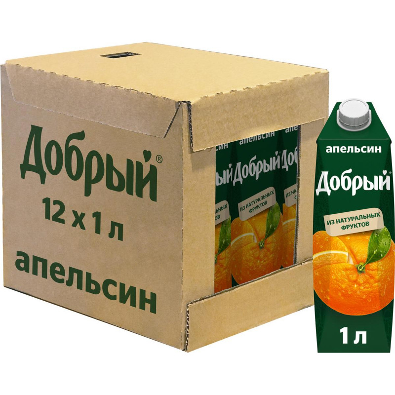 Нектар Добрый апельсин 1л