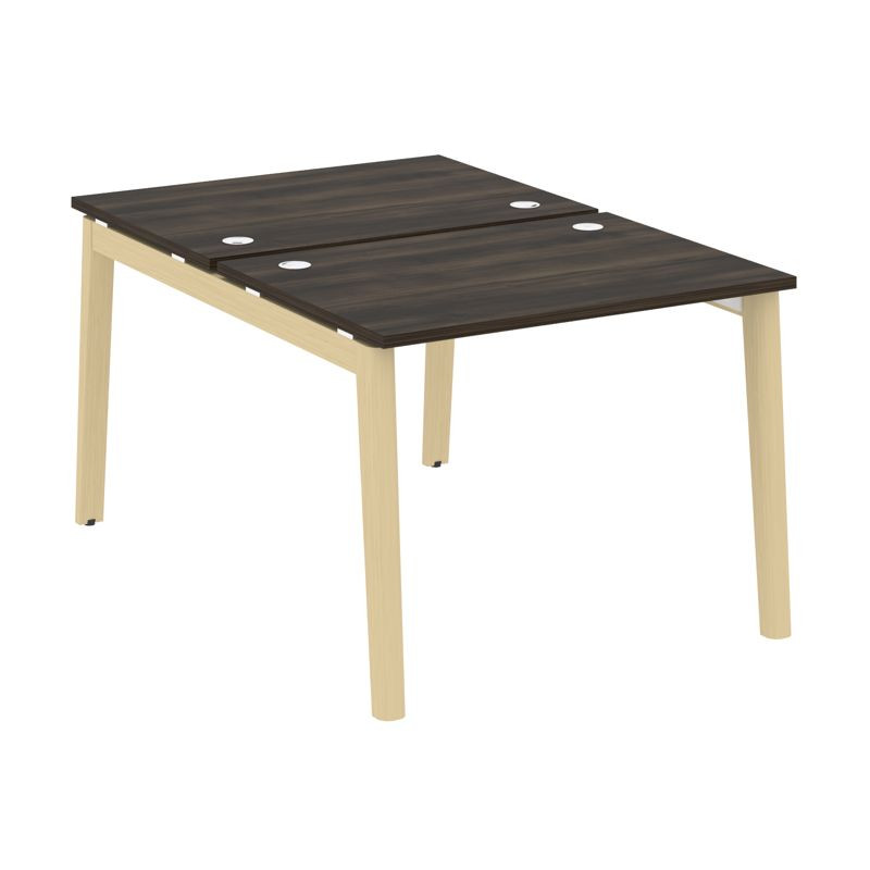 Onix Wood Рабочая станция OW.D.RS-2.1.7 Дуб Мали/Дуб Светлый/Металл Белый 980*1475*750