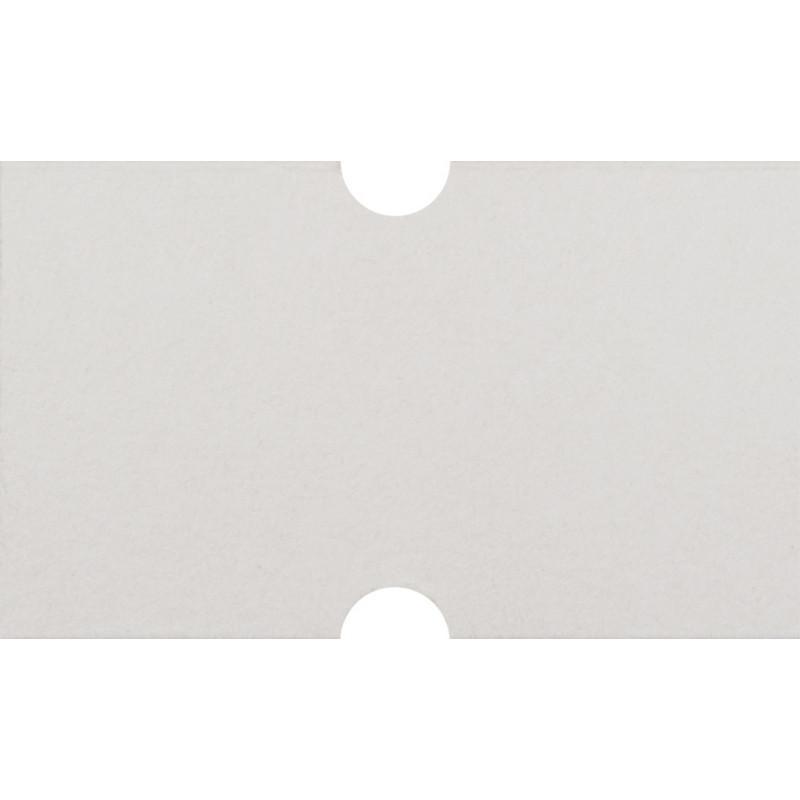 Этикет-лента 21,5х12 белая прям 1000шт/рул 10рул/уп