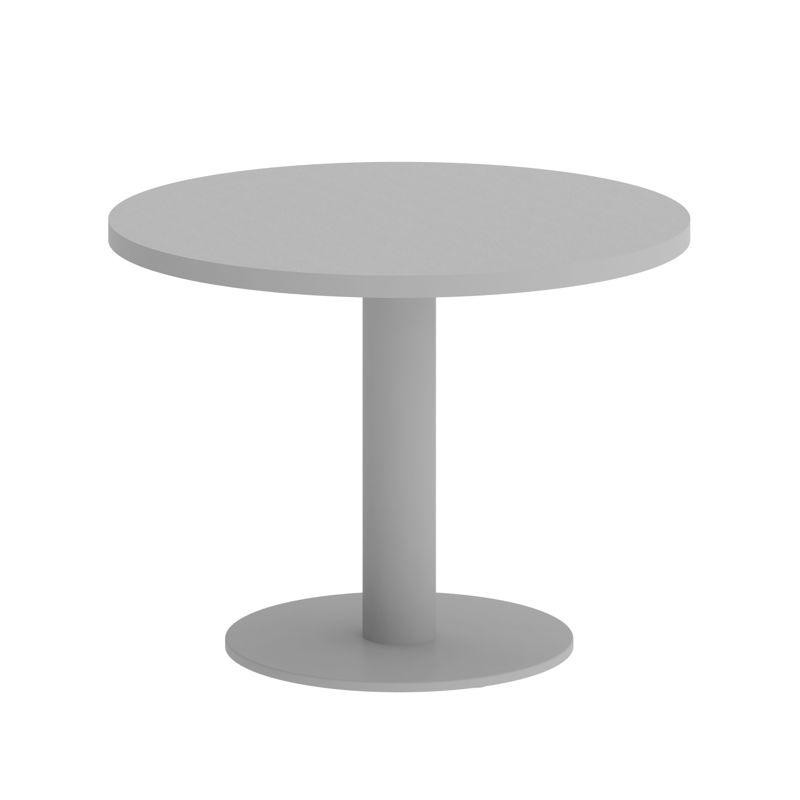 Riva Стол журнальный круглый А.СЖ-1 Серый/Металл Серый 600*600*450