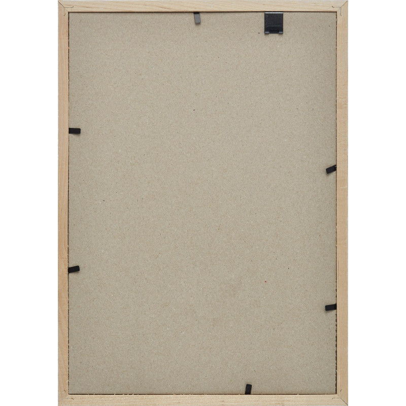 Рамка А4(21х30) деревянный багет, белый 1507