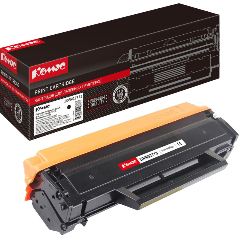 Картридж лазерный  Комус 106R02773 чер. для Xerox WC3025