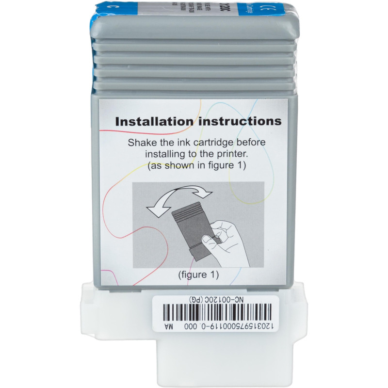 Картридж струйный Комус PFI-120 C голубой,  130 мл/2886C001