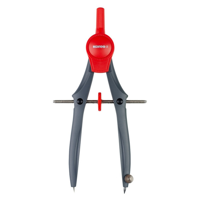 Циркуль Kores с регулирующим винтом