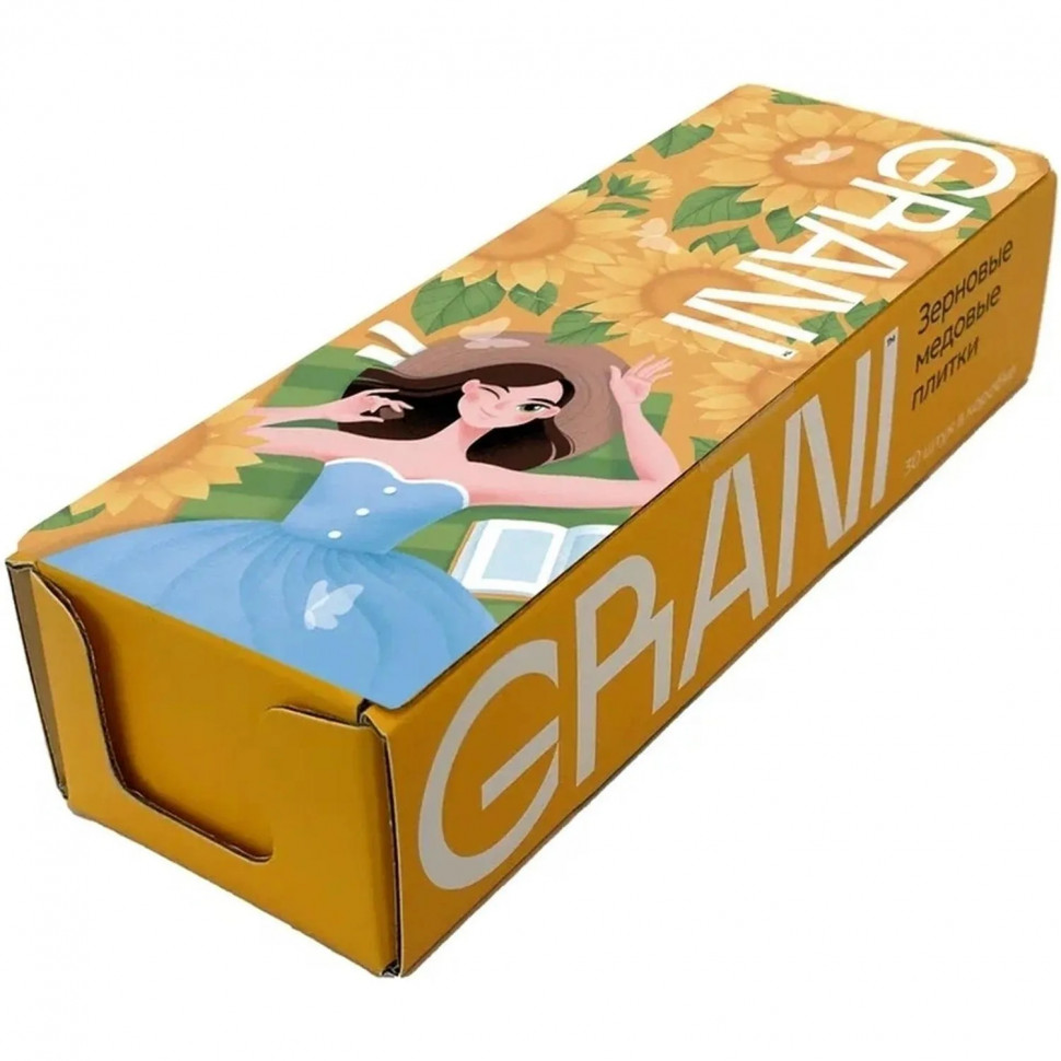 Зерновые плитки медовые GRANI 7гx30шт/уп 880706/880751
