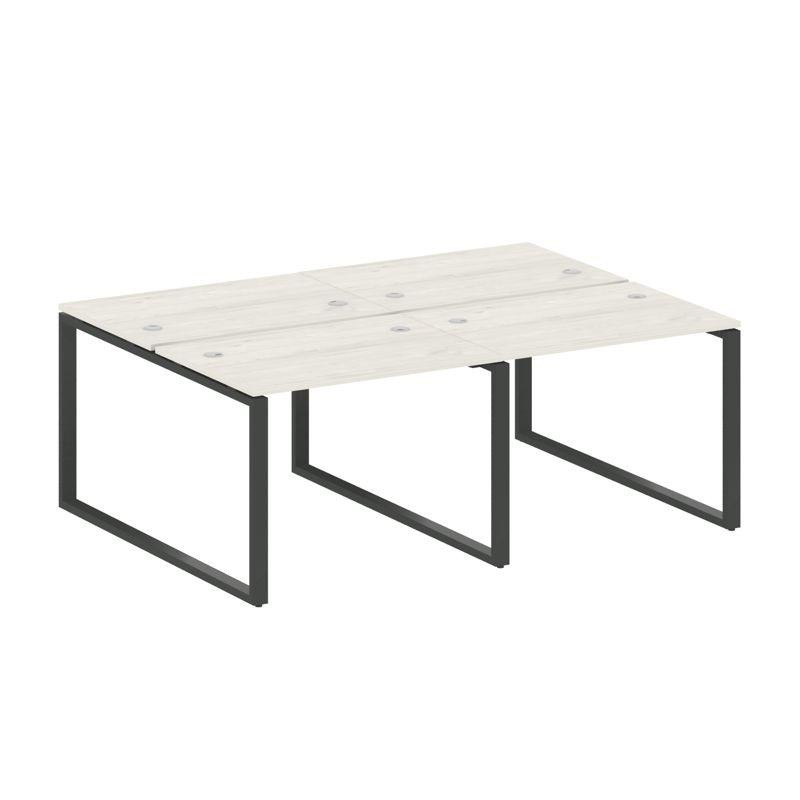 Metal System Рабочая станция на 4 места на О-образном м/к БО.СМ-4.1 Дуб Наварра/Металл Антрацит 2000 Metal System Рабочая станция на 4 места на О-образном м/к БО.СМ-4.1 Дуб Наварра/Металл Антрацит 2000