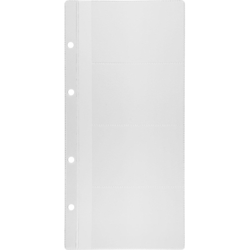 Вкладыш для визитниц на 4 карточки, 60х98 мм, для арт 202450 1045/4