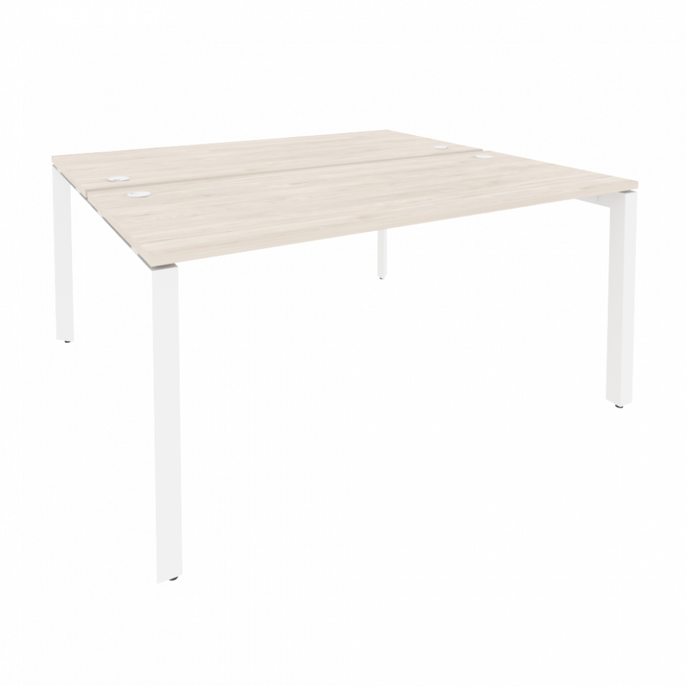 Onix Рабочая станция на П-образном м/к O.MP-D.RS-2.4.7 Денвер Светлый/Металл Белый 1580*1475*750 Onix Рабочая станция на П-образном м/к O.MP-D.RS-2.4.7 Денвер Светлый/Металл Белый 1580*1475*750