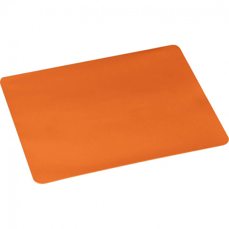 Коврик для мыши HMP0004 иск.кожа/22х18х0,12/оранжевый