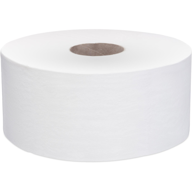 Бумага туалетная д/дисп Focus Eco Jumbo 1сл бел цел 525м 12рул/уп