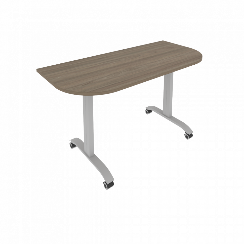 Mobile System Стол складной мобильный СМ-5.1 Вяз Благородный/Металл Серый 1400*650*757