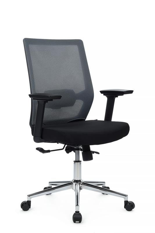 Кресло Фикс RCH 851E-3D-M3 Серый/Черный