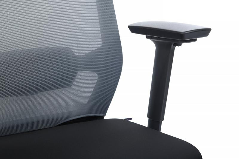 Кресло Фикс RCH 851E-3D-M3 Серый/Черный