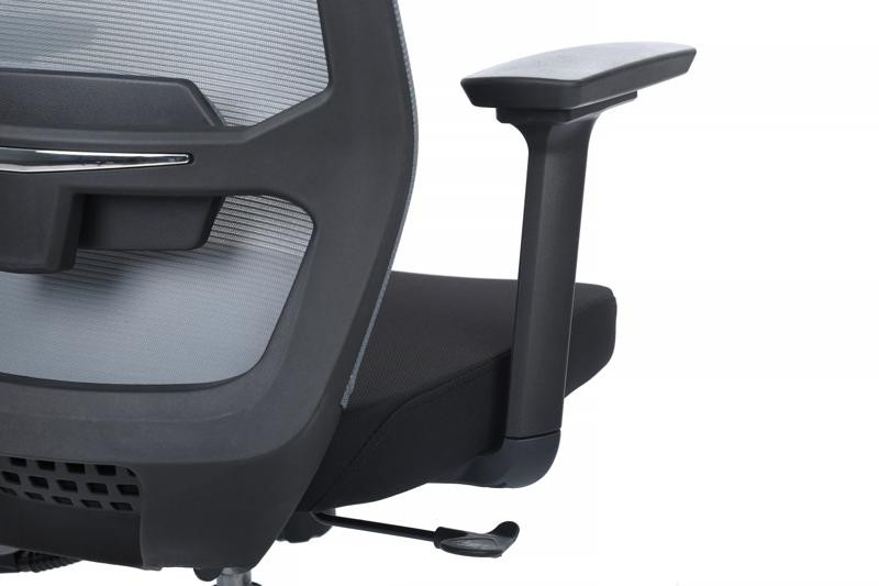 Кресло Фикс RCH 851E-3D-M3 Серый/Черный