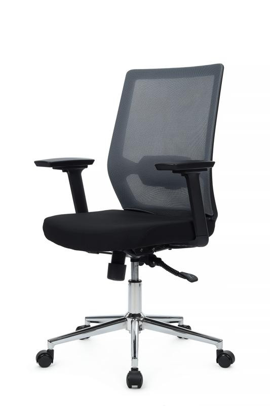 Кресло Фикс RCH 851E-3D-M3 Серый/Черный