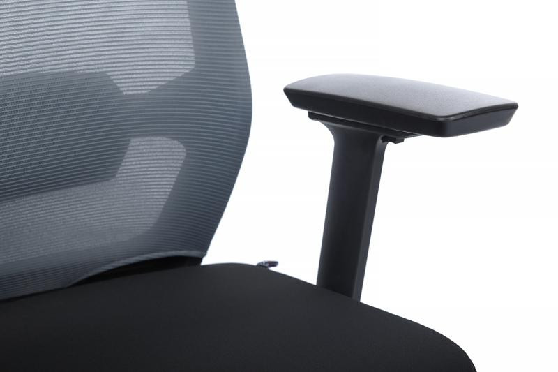 Кресло Фикс RCH 851E-3D-M3 Серый/Черный