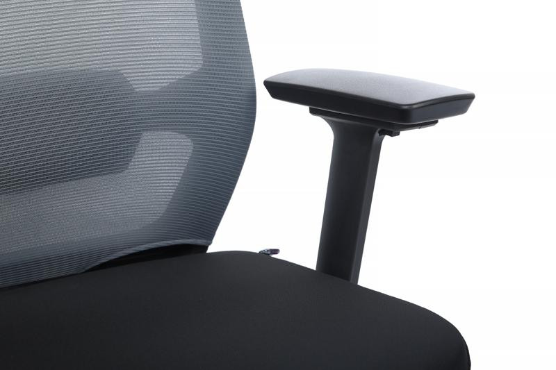 Кресло Фикс RCH 851E-3D-M3 Серый/Черный