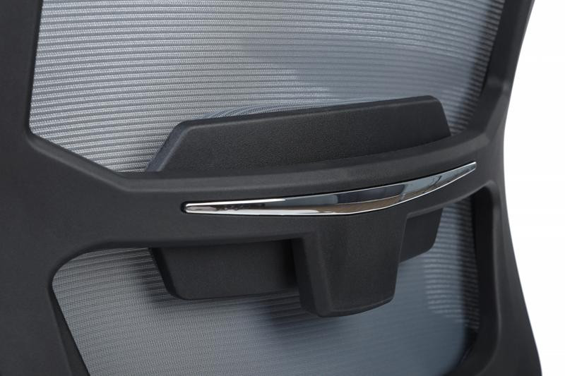 Кресло Фикс RCH 851E-3D-M3 Серый/Черный