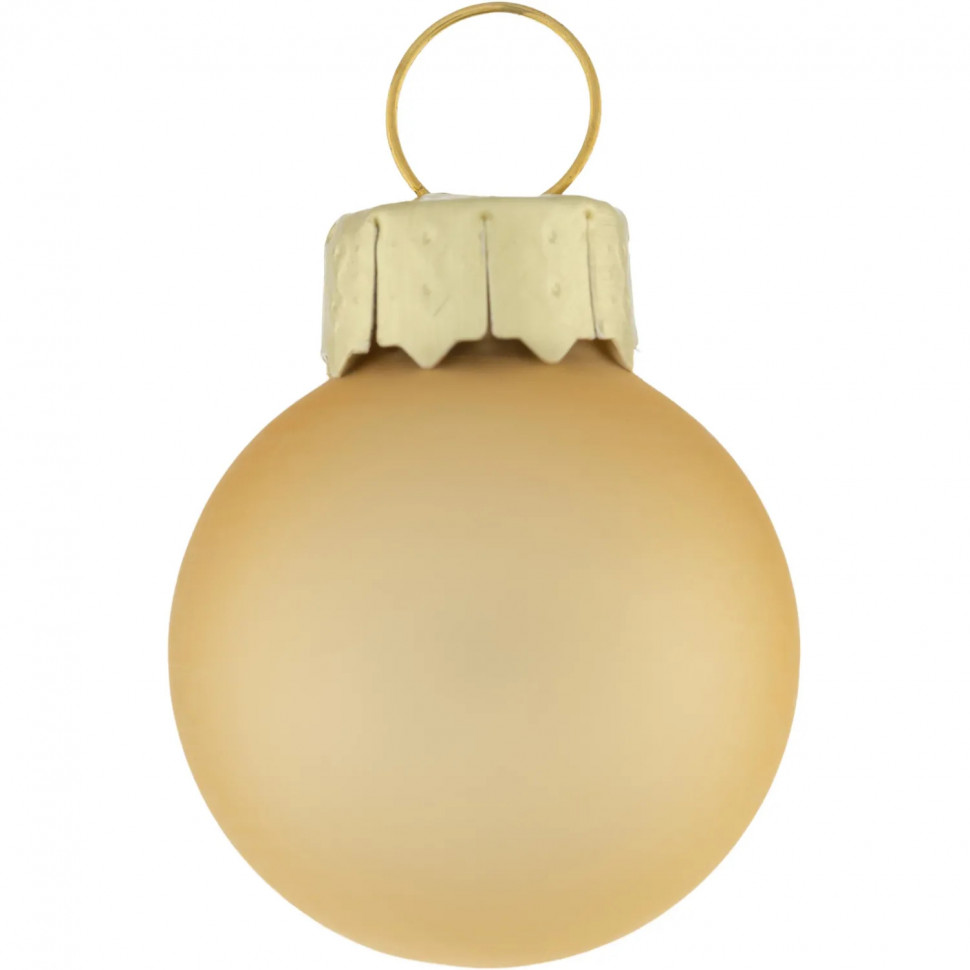 Набор шаров подвесных из стекла, наб.24 шт / 2,5x2,5x2,5см арт.92654