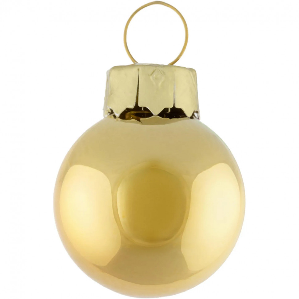 Набор шаров подвесных из стекла, наб.24 шт / 2,5x2,5x2,5см арт.92654