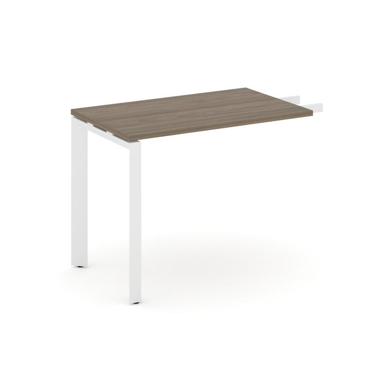 Style Project Брифинг-приставка SN-59P.BR-003 Вяз Благородный/Металл Белый 980*600*750