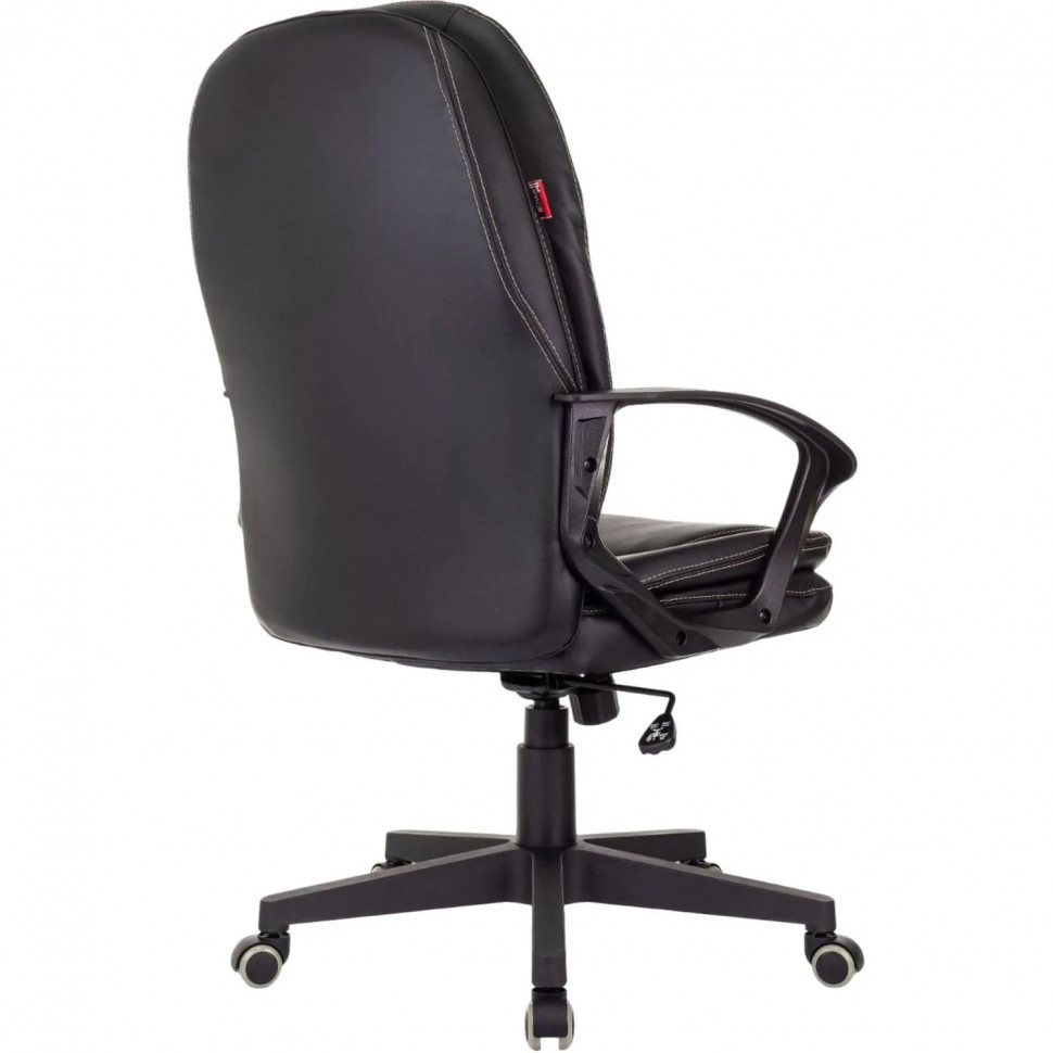 Кресло VB_EChair 668 PU черный эко.кожа крестов. пластик