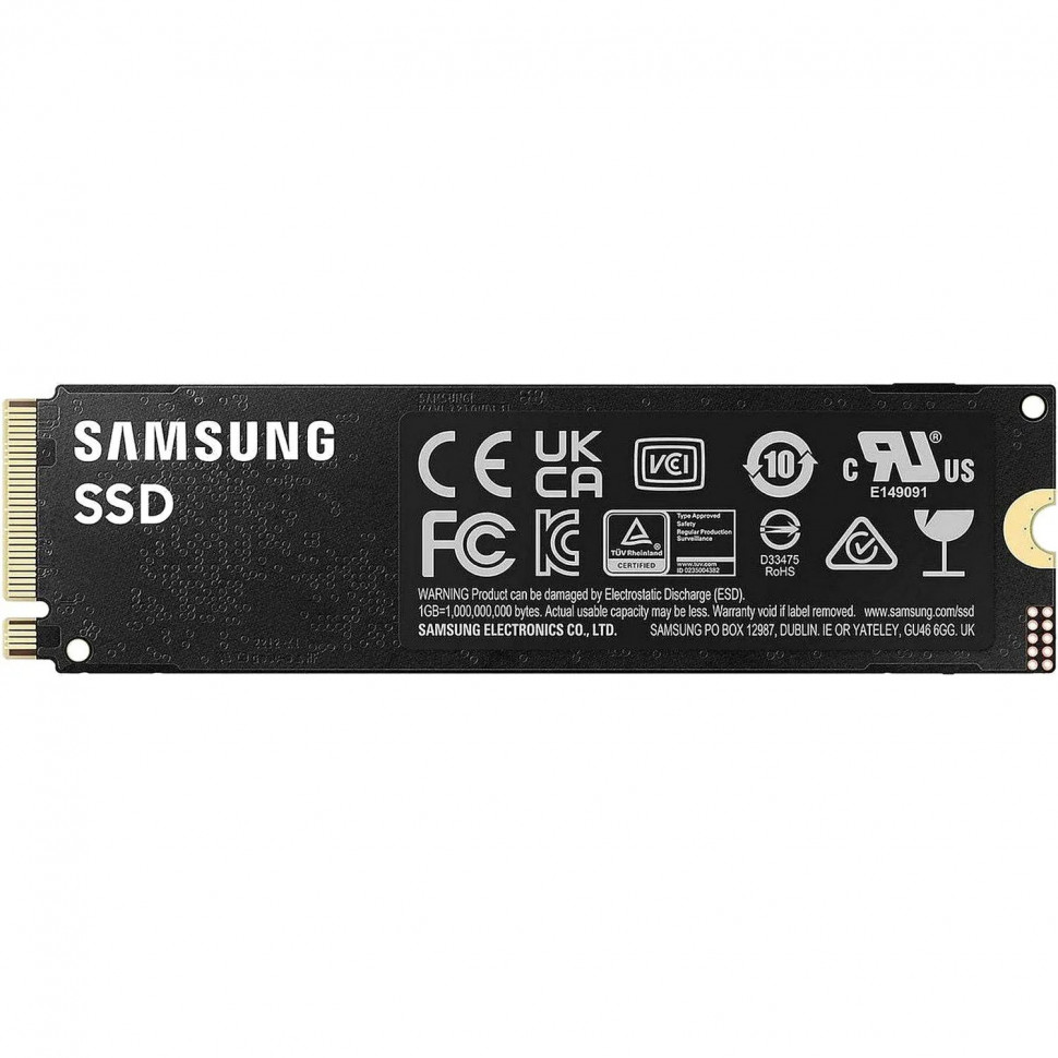 SSD накопитель Samsung 990 Pro 1Tb, M.2 2280, PCI-E 4.0 x4 (MZ-V9P1T0BW)
