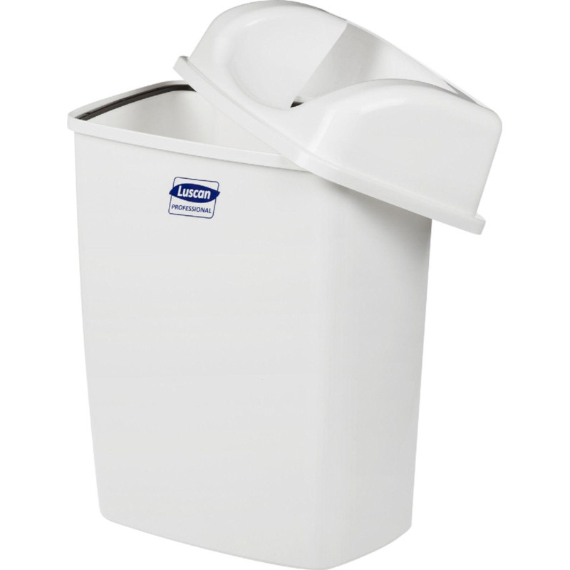 Ведро мусорное Luscan Professional настенное 23л белое 3521W