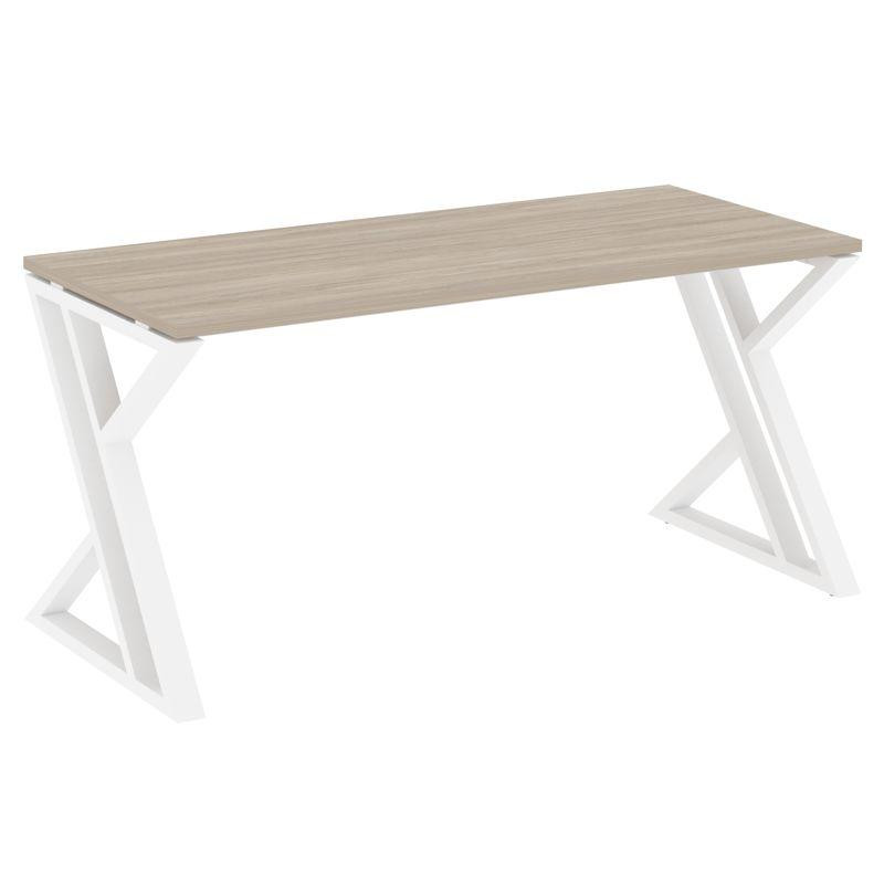 Loft Стол рабочий VR.L-SRZ-4.7 Дуб Аттик/Металл Белый 1580*720*750 Loft Стол рабочий VR.L-SRZ-4.7 Дуб Аттик/Металл Белый 1580*720*750