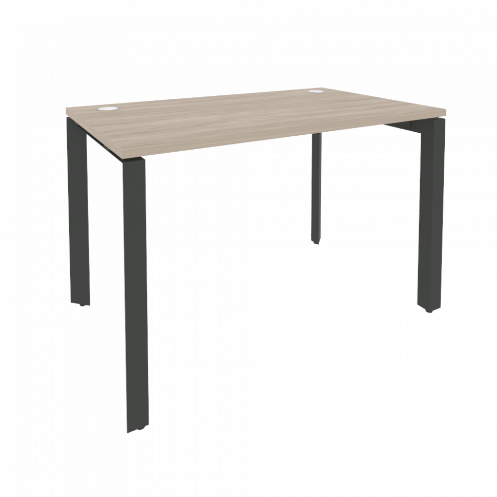 Onix Стол рабочий на П-образном м/к O.MP-SP-2.7 Дуб Аттик/Металл Антрацит 1180*720*750
