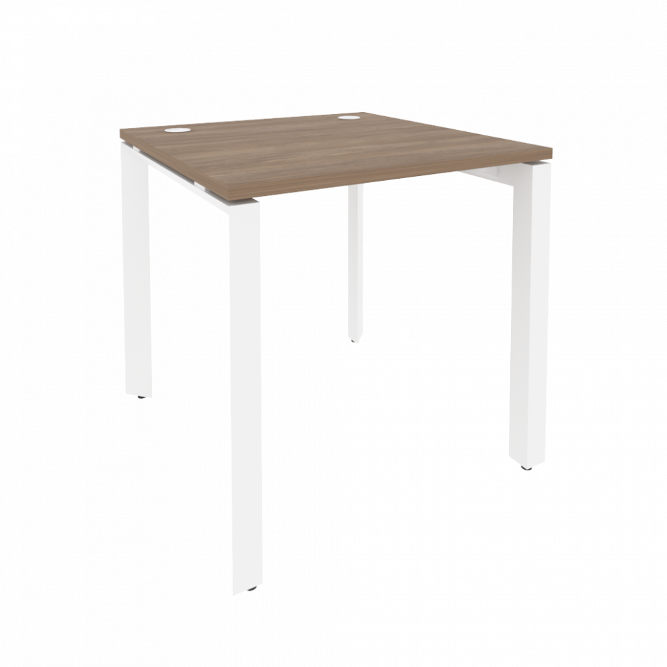 Onix Стол рабочий на П-образном м/к O.MP-SP-0.8 Дуб Аризона/Металл Белый 780*800*750