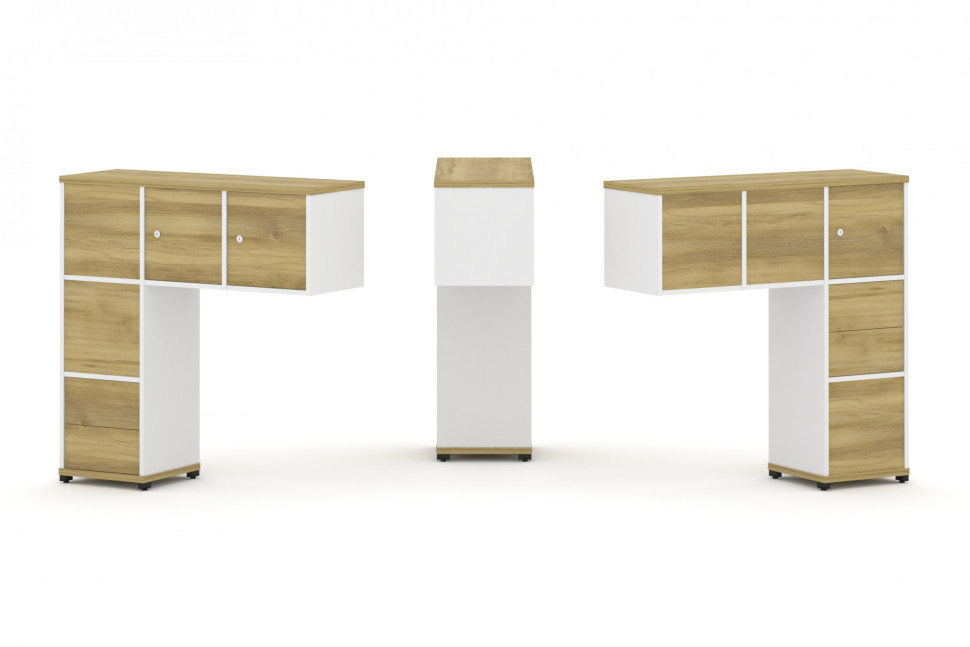 Concept Надставка низкая CN.DNN-005 Дуб Винченцо/Белый Бриллиант/Металл Черный 1099*365*1130 Concept Надставка низкая CN.DNN-005 Дуб Винченцо/Белый Бриллиант/Металл Черный 1099*365*1130